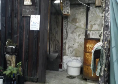 Koncert - Trávobraní 2015, statek U Špičky - toalety