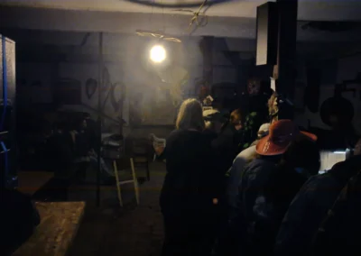 Koncert - Trávobraní 2015, statek U Špičky - diváci